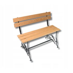 Kovana grobljanska klupa s naslonom - POLJSKI PROIZVOĐAČ