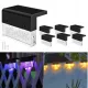  Solarna lampa, crna, 10 cm, 4 kom.