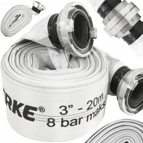   WĄŻ DO VODE ZA PRRLJAVU VODU ZA SEPTIČKE JAME 3 INČA 20M PUMPE SA PRIKLJUČCIMA