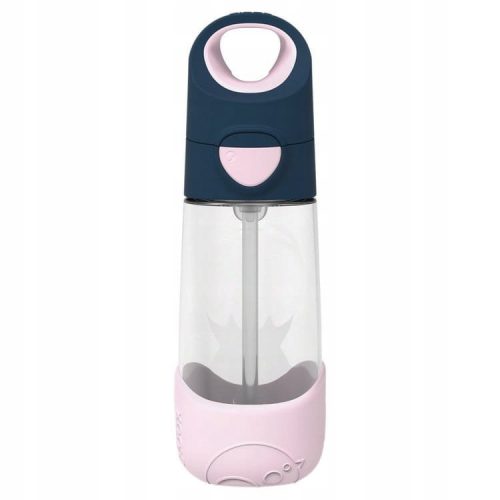 B.Box tritan boca za vodu sa slamkom, roza, 450 ml