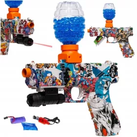 PISKA GLOCK AUTOMATSKI GEL BB PIŠTOLJ SA LASEROM