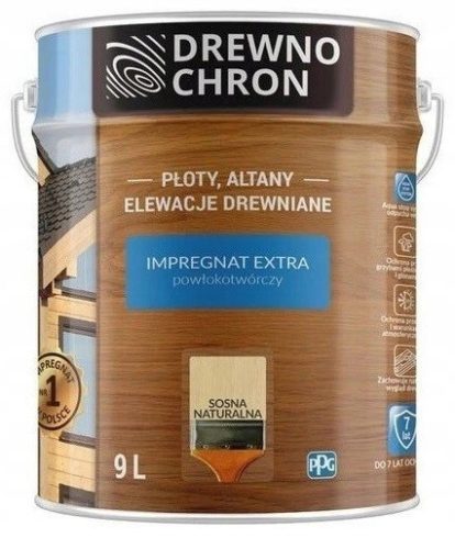  Impregnacija za drvo Drewnochron Prirodni bor 9 l