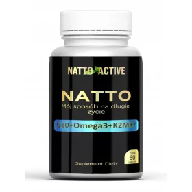   Kapsule Natto Active s Koenzimom Q10, Vitaminom K2 MK7 i Omega 3,6,9 – Prirodna Snaga i Zdravlje