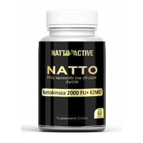   Kapsule Natto Active s Nattokinazom 100 mg i Vitaminom K2 MK7 – 60 kapsula