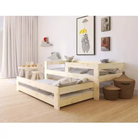 DJEČJI KREVET NA KAT SA OGRADOM 160X80