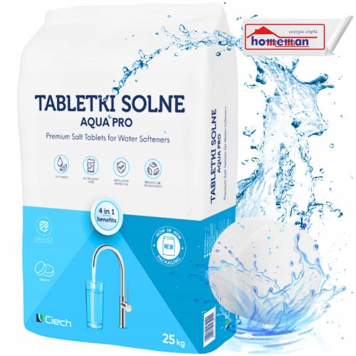 SOLNE TABLETE ZA OMJUĆIVANJE VODE PAKIRANJE 25 KG CIECH