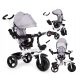  Ecotoys YM-BT-2 GREY tricikl bicikl bijela, crna, siva