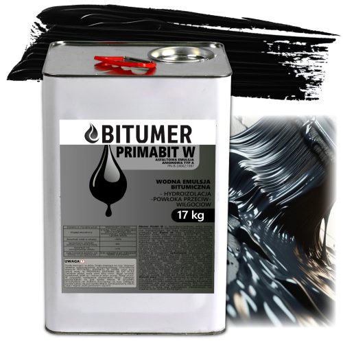 ASFALTNA MASA HIDROIZOLACIJA PRIMABIT W - 17 KG