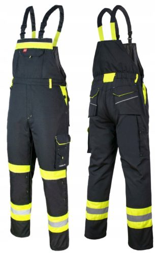 VIS RADNE HLAČE NA FARMER, jake, puno džepova, REFLEKTIRAJUĆE