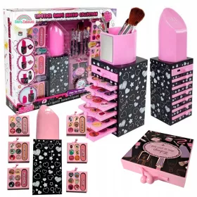    BOX SET BEAUTY ŠMINKA KOZMETIKA ŠMINKA TOALETNI STOLIĆ ZA DJECU