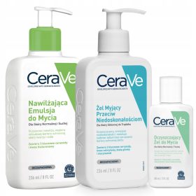   Set proizvoda za njegu kože CeraVe: Hidratantni i čisteći gelovi