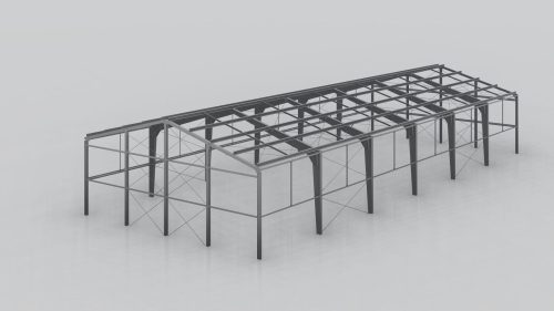 elična konstrukcija hale 15m x 54m Ocjinkana