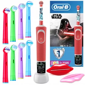    Oral-B D100 Kids Star Wars električna četkica za zube D100.413.2K + 2 druga proizvoda
