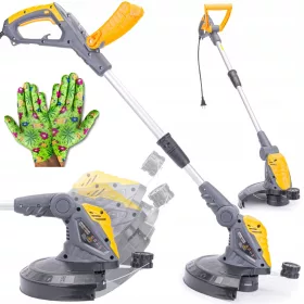   Powermat električna kosa 127 cm 2,7 kg 1400 W + Procera rukavice veličina 8 za obrezivanje trave