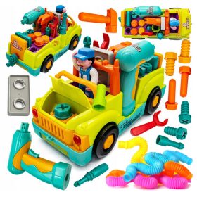    AIG kamion za rastavljanje s alatima + 2x POP TUBE ORIGINAL SENZORNA CIJEV 66 cm