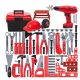 Dječji set alata Gospodin i gospođa Gadget Tools