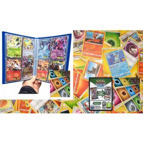    ALBUM ZA 240 POKEMON KARTICA + MEGA SET OD 120 ORIGINALNIH POKEMON KARTICA