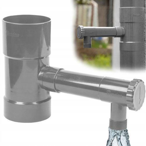 Zbirnik kiše 100 mm sa ventilom za oluke