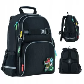 PLECAK ZA DJEČAKE ZA ŠKOLU | KITE K24-702M-3 | CRNI ZMAJ
