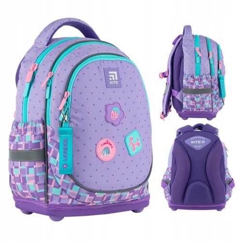 Ruksak za školu za djevojčice ljubičaste boje Kite Shades of Purple Star 16 godina
