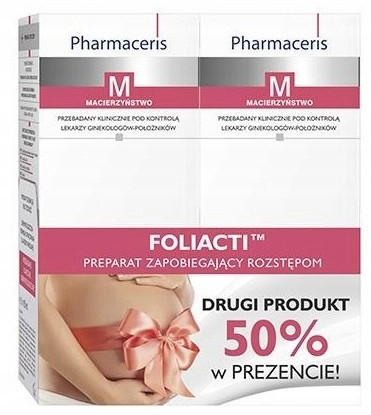 PHARMACERIS M Foliacti Dvostruki Paket Krema protiv Strija, 2x150ml