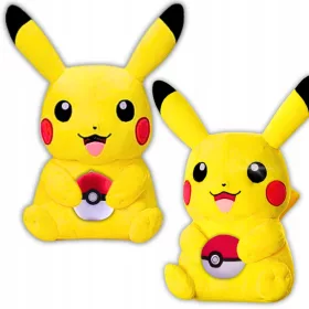   Pikachu Velika Plišana Maskota Pokemon S Pokeloptom 40 cm + Pokeball