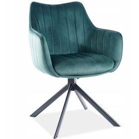   Zelena Stolica Signal od baršuna - Luksuzna i udobna stolica za vaš dom