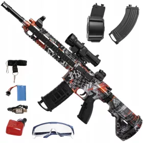   Karabin za gel kuglice M416 sa automatskom pištoljem i dva grafita magazina