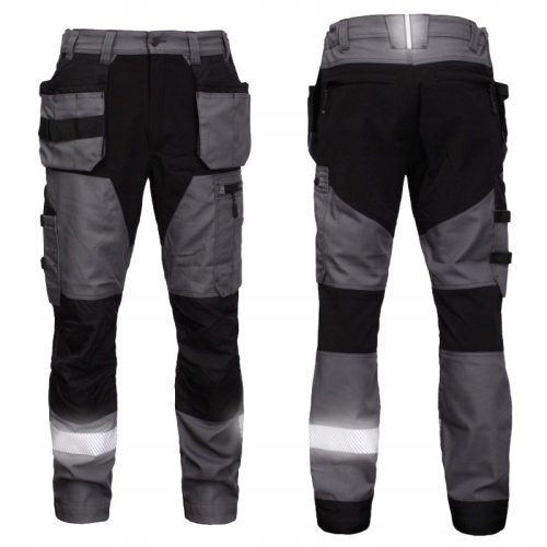 Elastične radne hlače SUPER JAKE Izdržljive zaštitne 4-WAY STRETCH ULTRA!