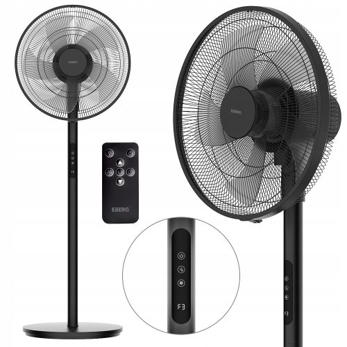 EBERG HYG XXL Podni Ventilator Crni