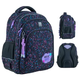 Ruksak za školu s više odjeljaka Kite Multicolor 15 godina