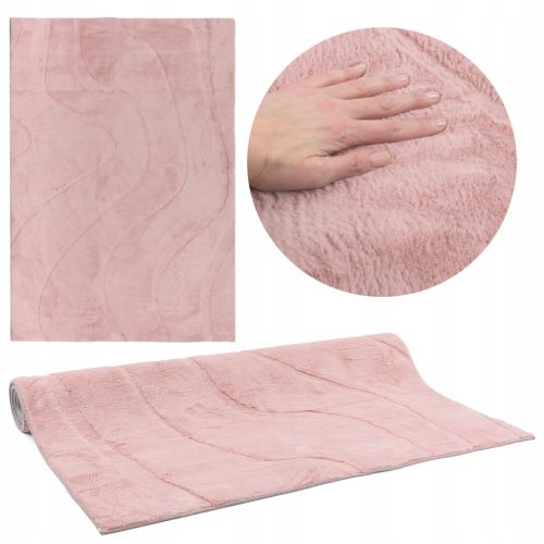  RABBIT PINK DJEČJI TEPIH SUPER SOFT, LIJEP KAO ZEČJE KRZNO 120x170CM
