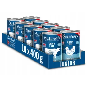    Butcher's Original Junior, hrana za pse, mix okusa 10x400g
