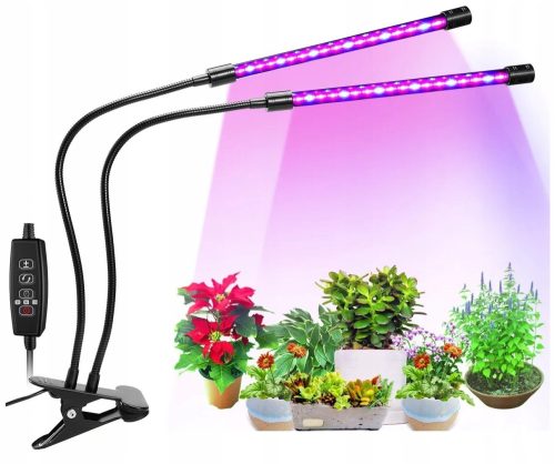 LED panel za uzgoj biljaka s 40 LED dioda, timerom i daljinskim upravljačem