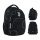 kolski ruksak za mlade Juventus Football Kite JV24-905M, crni
