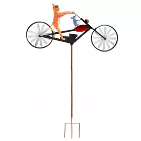    Životinjska metalna vjetrenjača Željezna životinjska vjetrenjača u obliku mačke