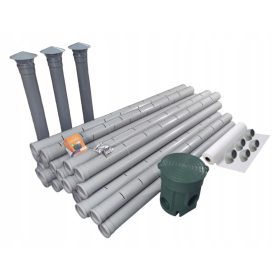   Drenažni sustav s drenažnim cijevima i septičkom jamom 48 MB Biopreparat Poletko 48MB