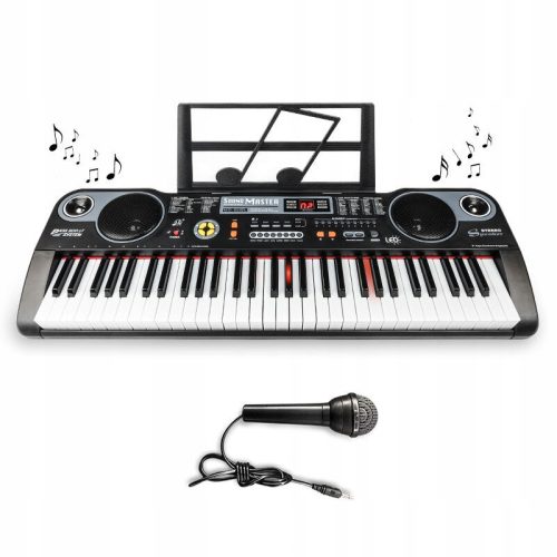 Veliki Keyboard za učenje orgulja klavir sa svjetlećim LED tipkama i mikrofonom MQ 6115L