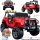  Automobil na akumulator Monster Jeep WXE1688 4X4 24v crveni