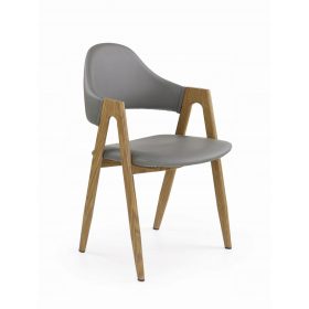   Halmar K247 luksuzna stolica od jasena / hrasta meda, udobna i elegantna