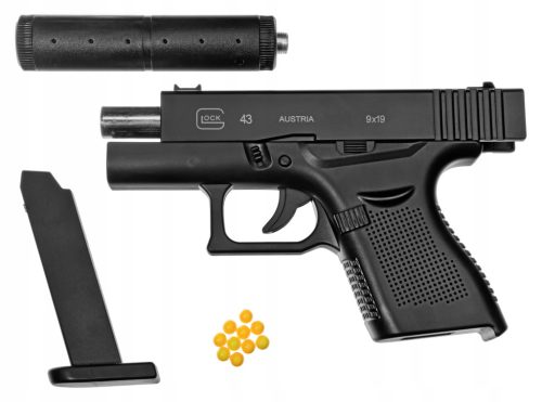 Metalna puška s tihim prigušivačem Glock za djecu