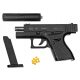 Metalna puška s tihim prigušivačem Glock za djecu