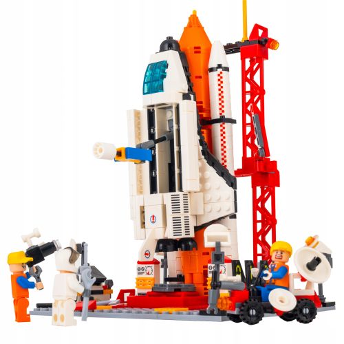  Kocke za gradnju SVEMIRSKA RAKETA 506 kom.