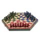  Šah za tri igrača, mali trobojni/šah za tri Żurek Chess