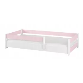  Dječji krevet SIMPLE BABY BOO 160x80 bijelo + roza