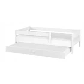   Dječji krevet za bebe SIMPLE DOUBLE BABY BOO 160x80 GLADAK BIJELI