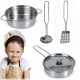 Metalni set za igru i kuhanje za djecu ECOTOYS