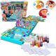 AQUA GELZ VELIKI KREATIVNI SET LAGUNA 12 BOJA 3D GELOVI FIGURICE + PRIBOR