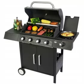   PLINSKI GRIL EL FUEGO SAN ANGELO 4+1 LIJEVANA REŠETKA 13,7kW + REDUKTOR