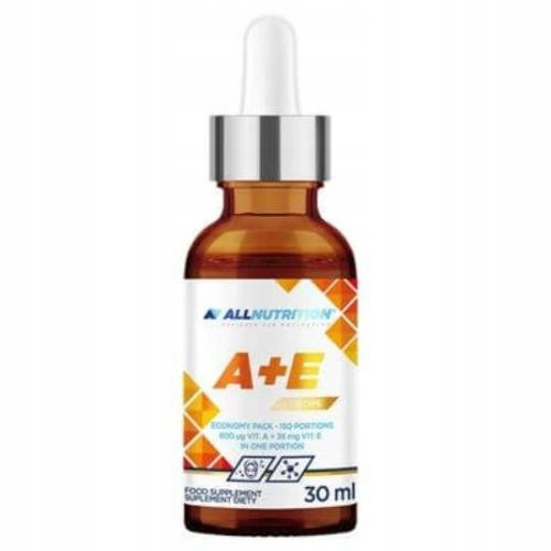 ALLNUTRITION VITAMIN A+E KAPI 30ML ZA KOŽU I VID